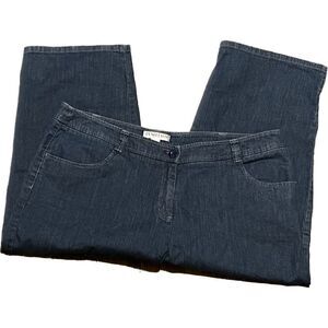 Pantalon Capri Femme Pendleton – Taille 8, Couleur Pervenche, 100% Coton – Occasion Très Bon état